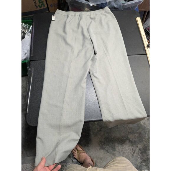 Larry Levine Suits Gray Dress Pants Women's 14 - Picture 5 of 8